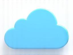 Cloud computing service icon